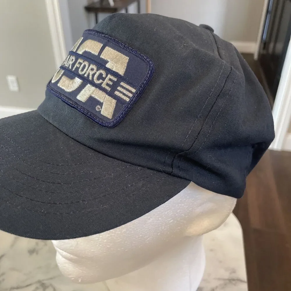 VTG US Air Force Snapback Cap; Best Cap; made in USA; Lightweight; 80s 90s